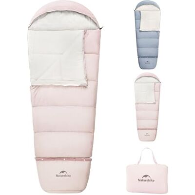 Naturehike Saco de dormir para niños con costuras extensibles, 190 x 75 cm Naturehike Saco de dormir para niños con costuras extensibles, 190 x 75 cm