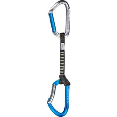 Climbing Technology Quickdraw Salto Set NY 12 cm, Silver-Blue, (6 Unidades para 1 Tarjeta) Climbing Technology Quickdraw Salto Set NY 12 cm, Silver-Blue, (6 Unidades para 1 Tarjeta)