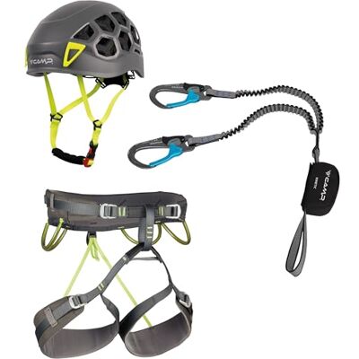 C.A.M.P. Kit Ferrata Kinetic Rewind Pro Energy CR 4 3356/2871-L1 / 3540-L2 L C.A.M.P. Kit Ferrata Kinetic Rewind Pro Energy CR 4 3356/2871-L1 / 3540-L2 L