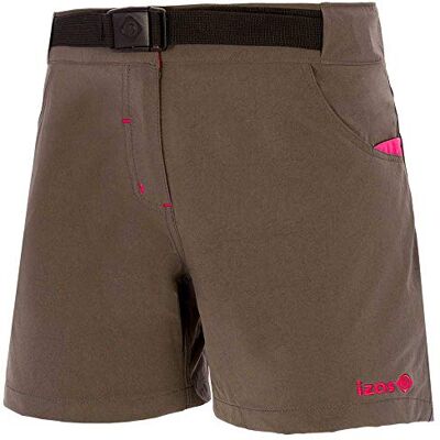 Pantalones cortos de senderismo para mujer IZAS - Marrón - Pantalones Pantalones cortos de senderismo para mujer IZAS - Marrón - Pantalones