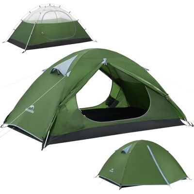 Naturehike Blyk Ultralight tienda de campaña impermeable (3 000 mm) tienda para 2–3 personas tienda ligera para acampada, senderismo y trekking (verde/3 personas) Naturehike Blyk Ultralight tienda de campaña impermeable (3 000 mm) tienda para 2–3 personas tienda ligera para acampada, senderismo y trekking (verde/3 personas)