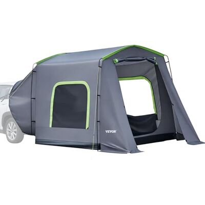 VEVOR Tienda de Campaña para Portón Trasero 323 x 244 x 220 cm para 5 a 9 Personas, Tienda de Campaña para Maletero de Coche con Puerta Ventilada y Ventanas de Malla para Acampar al Aire Libre VEVOR Tienda de Campaña para Portón Trasero 323 x 244 x 220 cm para 5 a 9 Personas, Tienda de Campaña para Maletero de Coche con Puerta Ventilada y Ventanas de Malla para Acampar al Aire Libre