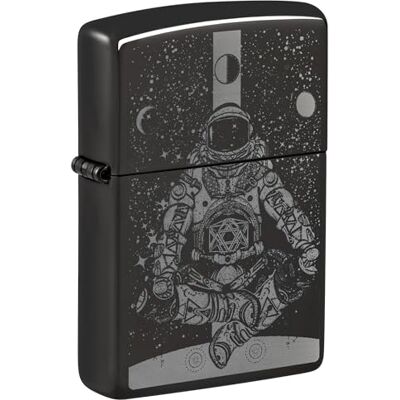 Zippo Encendedor a Prueba de Viento Astronaut in Space, High Polish Black, Photo Image Recargable Reutilizable Diseño a Prueba de Viento Caja Regalo Fabricado en Estados Unidos Zippo Encendedor a Prueba de Viento Astronaut in Space, High Polish Black, Photo Image Recargable Reutilizable Diseño a Prueba de Viento Caja Regalo Fabricado en Estados Unidos