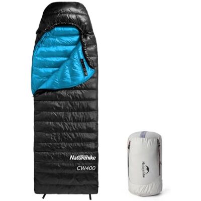 Naturehike Saco de Dormir de plumón Ultraligero portátil Compacto de Invierno 4 Estaciones para Adultos y niños al Aire Libre Camping Senderismo Viajes con Saco de compresión 650FP Naturehike Saco de Dormir de plumón Ultraligero portátil Compacto de Invierno 4 Estaciones para Adultos y niños al Aire Libre Camping Senderismo Viajes con Saco de compresión 650FP