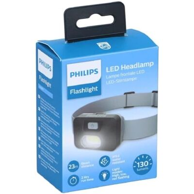 Philips LINTERNA FRONTAL SFL1000H/10 130 LUMENS REGULACION DE POTENCIA DE LUCES + ALARMA ILUMINACION + BATERIAS SFL1000H/10 Philips LINTERNA FRONTAL SFL1000H/10 130 LUMENS REGULACION DE POTENCIA DE LUCES + ALARMA ILUMINACION + BATERIAS SFL1000H/10