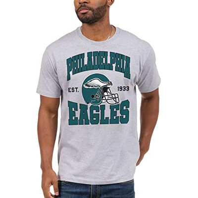 Junk Food NFL Team Helmet T-Shirt Adult Cuello Redondo clásico, Detalles auténticos, Ajuste Unisex. Unisex Adulto Junk Food NFL Team Helmet T-Shirt Adult Cuello Redondo clásico, Detalles auténticos, Ajuste Unisex. Unisex Adulto