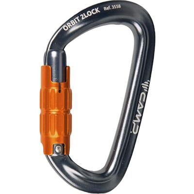 C.A.M.P. Mosquetón Orbit 2LOCK Cañón de Fusil C.A.M.P. Mosquetón Orbit 2LOCK Cañón de Fusil