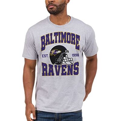 Junk Food NFL Team Helmet T-Shirt Adult Cuello Redondo clásico, Detalles auténticos, Ajuste Unisex. Unisex Adulto Junk Food NFL Team Helmet T-Shirt Adult Cuello Redondo clásico, Detalles auténticos, Ajuste Unisex. Unisex Adulto