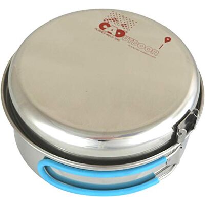 Cao Popotes de camping y senderismo para adulto, acero inoxidable, 1 litro, unisex Cao Popotes de camping y senderismo para adulto, acero inoxidable, 1 litro, unisex