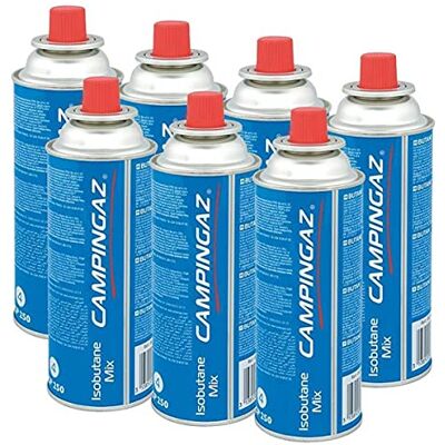Campingaz Cartucho de gas de válvula CP 250 – Isobutano Mix (7 unidades) Campingaz Cartucho de gas de válvula CP 250 – Isobutano Mix (7 unidades)