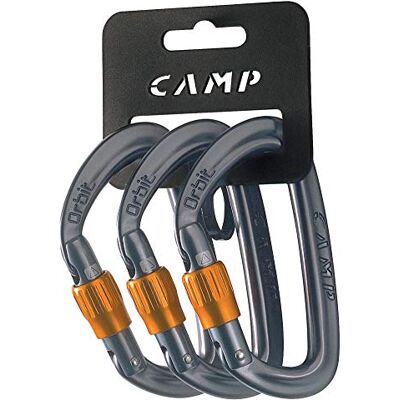 C.A.M.P. Mosquetón Set 3 Orbit Lock Cañón de Fusil C.A.M.P. Mosquetón Set 3 Orbit Lock Cañón de Fusil
