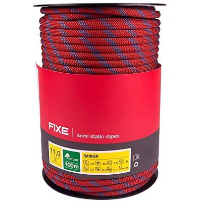 FIXE CUERDA RANGER 11mm 200m ROJA FIXE CUERDA RANGER 11mm 200m ROJA