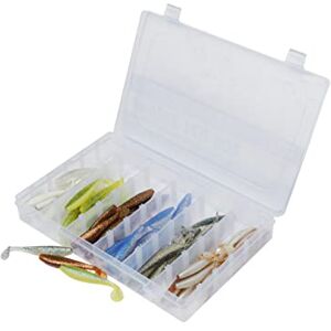 Abu Garcia Kit de señuelos suaves de cola de remo, 60 cebos suaves incluidos en una gama de colores para atrapar peces, perfecto para perca, lucio y lucioperca, gran acción de natación, incluye caja Abu Garcia Kit de señuelos suaves de cola de remo, 60 cebos suaves incluidos en una gama de colores para atrapar peces, perfecto para perca, lucio y lucioperca, gran acción de natación, incluye caja