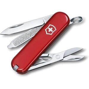 Victorinox , Classic SD, Navaja Multiuso Suiza, Cuchillo bolsillo, Regalo, 7 Funciones, Hoja pequeña, Lima de uñas, Rojo Victorinox , Classic SD, Navaja Multiuso Suiza, Cuchillo bolsillo, Regalo, 7 Funciones, Hoja pequeña, Lima de uñas, Rojo