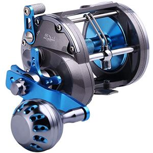 Sougayilang Carrete de Arrastre de Nivel de Agua Salada, carretes convencionales, Pesca en Barco, Pesca en el océano, para lubina, Mero, salmón, sha4000, diestro, sin Contador de línea Sougayilang Carrete de Arrastre de Nivel de Agua Salada, carretes convencionales, Pesca en Barco, Pesca en el océano, para lubina, Mero, salmón, sha4000, diestro, sin Contador de línea