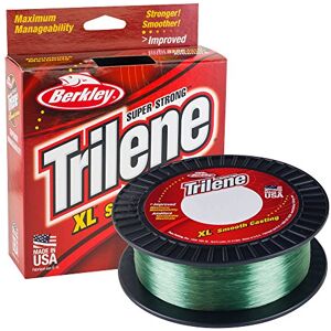 Berkley Trilene XL línea de monofilamento, Bobina 330 m, 0.010 "de diámetro, 8 LB Resistencia a la Rotura, Transparente , Verde (Low-Vis Green) Berkley Trilene XL línea de monofilamento, Bobina 330 m, 0.010 "de diámetro, 8 LB Resistencia a la Rotura, Transparente , Verde (Low-Vis Green)
