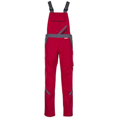 Planam Señoras dungarees highline, tamaño 34, rojo/pizarra/negro/multicolor Planam Señoras dungarees highline, tamaño 34, rojo/pizarra/negro/multicolor