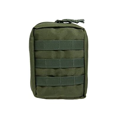 DELTA TACTICS Accesorio Softair – Bolsa Utility Molle para médico/Primeros Auxilios – Color: Verde OD – Material: Tejido de Alta Resistencia DELTA TACTICS Accesorio Softair – Bolsa Utility Molle para médico/Primeros Auxilios – Color: Verde OD – Material: Tejido de Alta Resistencia