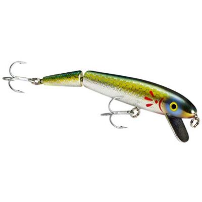 Cotton Cordell Red-Fin Crankbait Señuelo de Pesca de lubina, Arenque Cromado, 5/8 onzas (articulado) Cotton Cordell Red-Fin Crankbait Señuelo de Pesca de lubina, Arenque Cromado, 5/8 onzas (articulado)