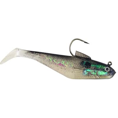 Berkley PowerBait Sombra de natación preaparejada, Color Plateado, 3 Pulgadas (5 Unidades) Berkley PowerBait Sombra de natación preaparejada, Color Plateado, 3 Pulgadas (5 Unidades)