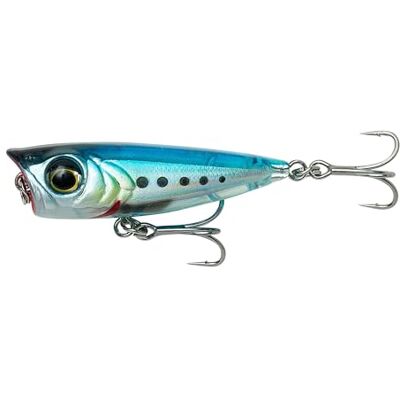 Savage Gear Micro Popper 5.5cm 5.4g F Azul Verde - Cebo de Pesca Savage Gear Micro Popper 5.5cm 5.4g F Azul Verde - Cebo de Pesca