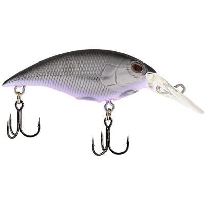 Berkley Money Badger Fishing Lure, Black Silver, 1/4 oz, 2.1in 5cm, Hybrid Baitfish-Crayfish Design, Patented FlashDisc Technology, Equipped with Sharp Fusion19 Hooks Berkley Money Badger Fishing Lure, Black Silver, 1/4 oz, 2.1in 5cm, Hybrid Baitfish-Crayfish Design, Patented FlashDisc Technology, Equipped with Sharp Fusion19 Hooks