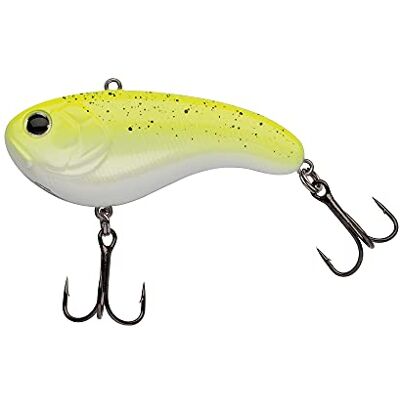Berkley Flatt Shad UV Spotted Amarillo Neón - Caña de Pescar Berkley Flatt Shad UV Spotted Amarillo Neón - Caña de Pescar