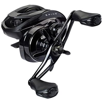 ABU GARCIA Spike® Carrete de Pesca de Perfil bajo, carretes de Pesca para Depredadores, Perca, lucioperca, Unisex, Verde/Morado/Negro, LP Mano Izquierda 5.4:1 ABU GARCIA Spike® Carrete de Pesca de Perfil bajo, carretes de Pesca para Depredadores, Perca, lucioperca, Unisex, Verde/Morado/Negro, LP Mano Izquierda 5.4:1