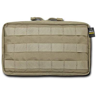 Rapdom Tactical 10.6 Bolsa de Utilidad (Horizontal), Color Caqui Rapdom Tactical 10.6 Bolsa de Utilidad (Horizontal), Color Caqui