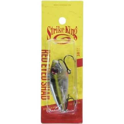 Strike King Red Eye Shad Señuelo de Pesca, Cebo sin Labios, sonajeros internos flotantes, Ojos 3D, 4 anzuelos Agudos de tamaño Premium, 3/8 onzas, hundimiento Strike King Red Eye Shad Señuelo de Pesca, Cebo sin Labios, sonajeros internos flotantes, Ojos 3D, 4 anzuelos Agudos de tamaño Premium, 3/8 onzas, hundimiento