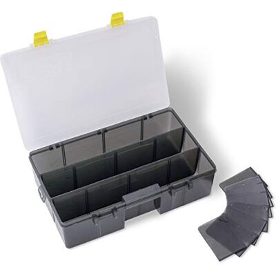 Black Cat Tackle Keeper D12 Anzuelo (35 x 22 x 10 cm), Color Amarillo y Gris Black Cat Tackle Keeper D12 Anzuelo (35 x 22 x 10 cm), Color Amarillo y Gris