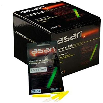 ASARI Caja 50 B/2 luces químicas SL-1+2 ASARI Caja 50 B/2 luces químicas SL-1+2