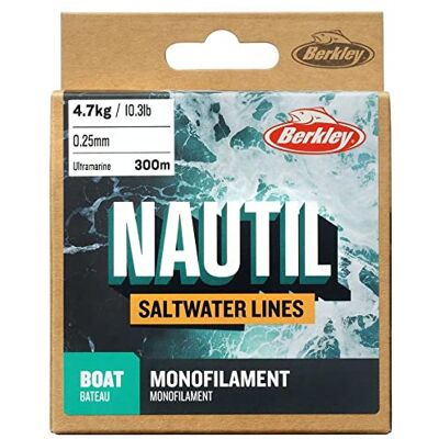 Berkley Nautil Boat Mono 300m 0,35mm Ultramarino - Línea de Pesca Berkley Nautil Boat Mono 300m 0,35mm Ultramarino - Línea de Pesca