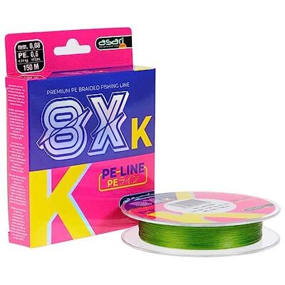 ASARI B/150m K-8 PE 8X 0,35mm ASARI B/150m K-8 PE 8X 0,35mm