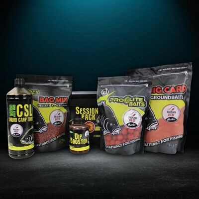 Pro Elite Baits Session Pack Classic Carp Food Pack Cebo para Pesca de Peces Grandes Pro Elite Baits Session Pack Classic Carp Food Pack Cebo para Pesca de Peces Grandes