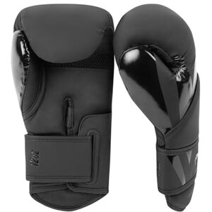 VENUM Challenger 4.0 Guantes de Boxeo, Negro y Negro 12 Oz VENUM Challenger 4.0 Guantes de Boxeo, Negro y Negro 12 Oz