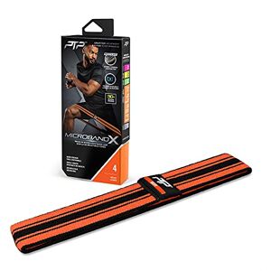 PTP Unisex Banda de Fitness Microband X 2.0 para Adultos, Naranja, Talla única PTP Unisex Banda de Fitness Microband X 2.0 para Adultos, Naranja, Talla única