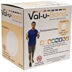 Val-u-Band W72006 Val, U, Banda de Ejercicio, S/Látex 45M, Melocotón Val-u-Band W72006 Val, U, Banda de Ejercicio, S/Látex 45M, Melocotón