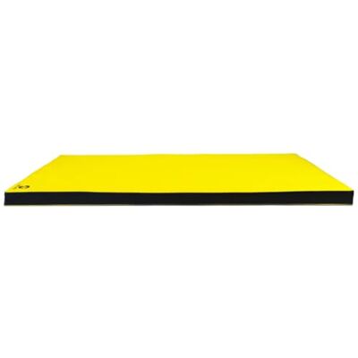Jeflex Esterilla de suelo blando y colchoneta amarilla y negra 200 x 100 x 8 cm HECHA EN ALEMANIA/Esterilla para gimnasia portátil/Esterilla de fitness y yoga que ahorra espacio/Esterilla de juego Jeflex Esterilla de suelo blando y colchoneta amarilla y negra 200 x 100 x 8 cm HECHA EN ALEMANIA/Esterilla para gimnasia portátil/Esterilla de fitness y yoga que ahorra espacio/Esterilla de juego