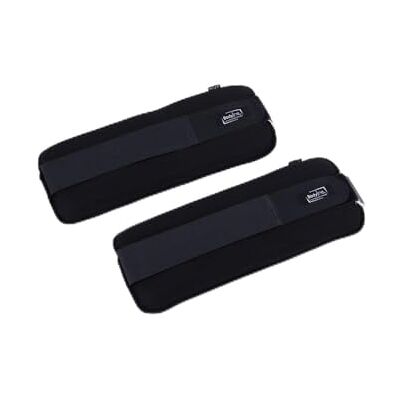 Bodyline Par de tobilleras de neopreno que pesan 2 kg cada una, pesas de tobillo ajustables con cierre de velcro para entrenamiento físico, tonificación y rehabilitación Bodyline Par de tobilleras de neopreno que pesan 2 kg cada una, pesas de tobillo ajustables con cierre de velcro para entrenamiento físico, tonificación y rehabilitación