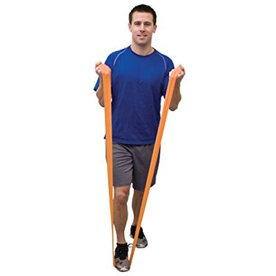 Cando Val-u-Band W72014 Val, U, Banda de Ejercicio, S/Látex 45M, Orange, Juego de 2 Cando Val-u-Band W72014 Val, U, Banda de Ejercicio, S/Látex 45M, Orange, Juego de 2