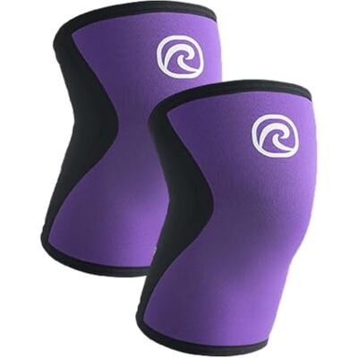 Rehband Rodillera 5 mm Neopreno para CrossFit y Weightlifting, Knee Sleeve Compresión Functional Fitness, Soporte de Rodilla para Halterofilia y Musculación, Color:Violeta 1 Par, Talla:M Rehband Rodillera 5 mm Neopreno para CrossFit y Weightlifting, Knee Sleeve Compresión Functional Fitness, Soporte de Rodilla para Halterofilia y Musculación, Color:Violeta 1 Par, Talla:M