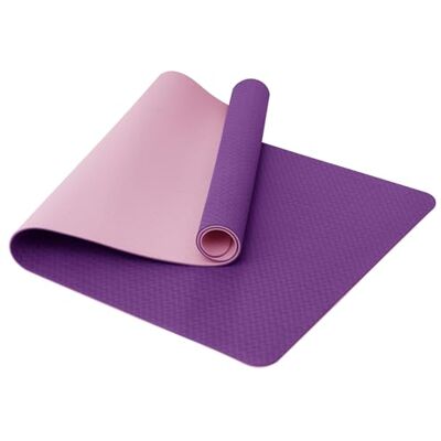Narwhal Esterilla de yoga TPE antideslizante grande XXL 190 x 100 x 0,6 cm, 6 mm de grosor, esterillas de yoga para mujeres y hombres, ejercicio, gimnasio, pilates, fitness y entrenamiento (morado Narwhal Esterilla de yoga TPE antideslizante grande XXL 190 x 100 x 0,6 cm, 6 mm de grosor, esterillas de yoga para mujeres y hombres, ejercicio, gimnasio, pilates, fitness y entrenamiento (morado