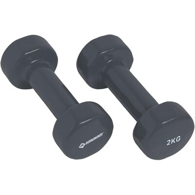 Schildkröt Fitness Set de 2 Mancuernas de Vinilo 2,0 Kg, Schildkröt Fitness Set de 2 Mancuernas de Vinilo 2,0 Kg,