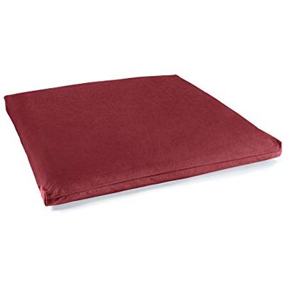 Lotuscrafts Estera de Meditación Zabuton Estándar Cojín de meditación para meditación Relajada Funda Lavable de algodón 100% Certificado Gots Lotuscrafts Estera de Meditación Zabuton Estándar Cojín de meditación para meditación Relajada Funda Lavable de algodón 100% Certificado Gots