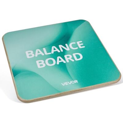 VEVOR Tabla de Equilibrio Cuadrada de Madera con Rotación de 360°, Entrenador de Tabla de Equilibrio para Adultos 50 x 50 cm, Ajustable en 3 Niveles, para Ejercicios de Core, Gimnasio en Casa, Yoga VEVOR Tabla de Equilibrio Cuadrada de Madera con Rotación de 360°, Entrenador de Tabla de Equilibrio para Adultos 50 x 50 cm, Ajustable en 3 Niveles, para Ejercicios de Core, Gimnasio en Casa, Yoga