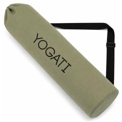 YOGATI ® Bolsa Esterilla Yoga Funda Sintética Algodon para Mat, 19x80 cm Resistente y Ligera Bolsa Alfombrilla Yoga, Yoga y Pilates en Cualquier Lugar. YOGATI ® Bolsa Esterilla Yoga Funda Sintética Algodon para Mat, 19x80 cm Resistente y Ligera Bolsa Alfombrilla Yoga, Yoga y Pilates en Cualquier Lugar.