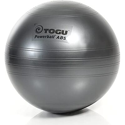 TOGU Powerball ABS Pelota de Gimnasia (75 cm), Color Gris TOGU Powerball ABS Pelota de Gimnasia (75 cm), Color Gris