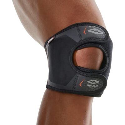 Shock Doctor Dual Strap Compression Banda de Soporte para Rótula, Unisex Adulto, Negro, S/M Shock Doctor Dual Strap Compression Banda de Soporte para Rótula, Unisex Adulto, Negro, S/M
