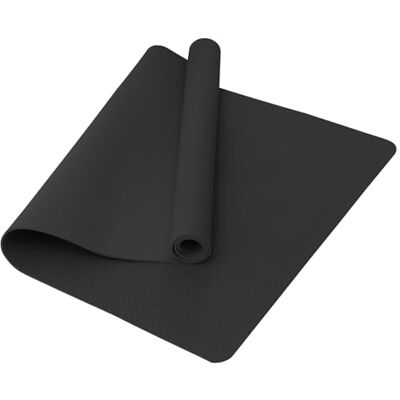 Narwhal Esterilla de yoga TPE antideslizante grande XXL 190 x 80 x 0,6 cm, 6 mm de grosor, esterillas de yoga para mujeres y hombres, ejercicio, gimnasio, pilates, fitness y entrenamiento (negro, 190 Narwhal Esterilla de yoga TPE antideslizante grande XXL 190 x 80 x 0,6 cm, 6 mm de grosor, esterillas de yoga para mujeres y hombres, ejercicio, gimnasio, pilates, fitness y entrenamiento (negro, 190